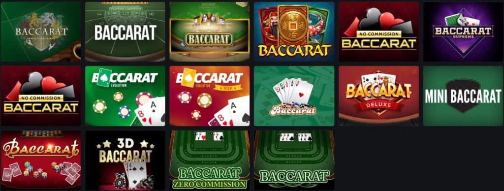 Baccarat Casino mit 20 Euro Startguthaben