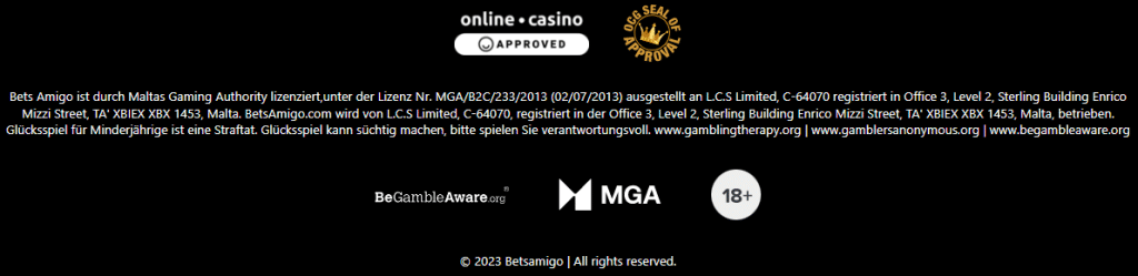 MGA Casinos Lizenzierung und Regulierung