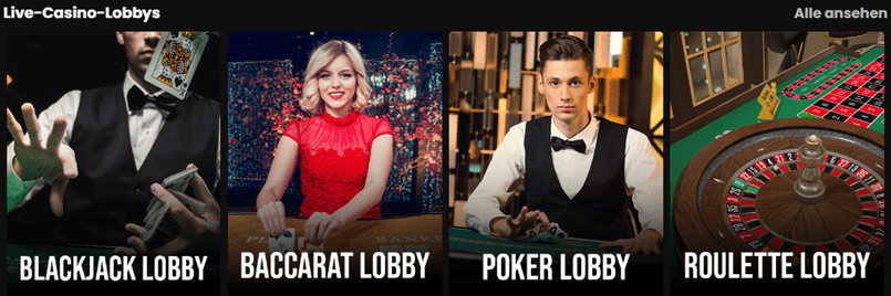 Neue MGA Casinos mit Live Dealer Spielen