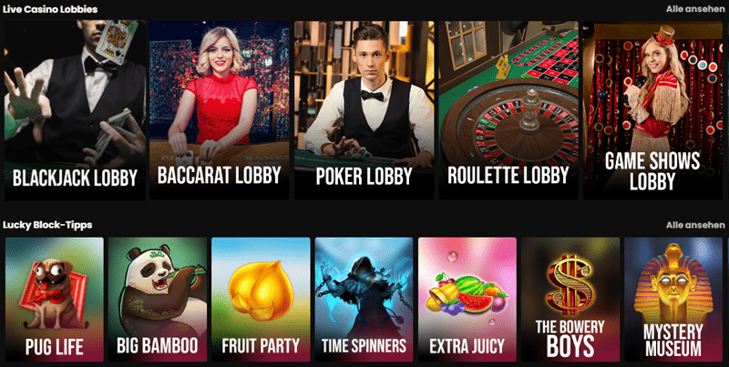 Neue mobile Casinos Spiele