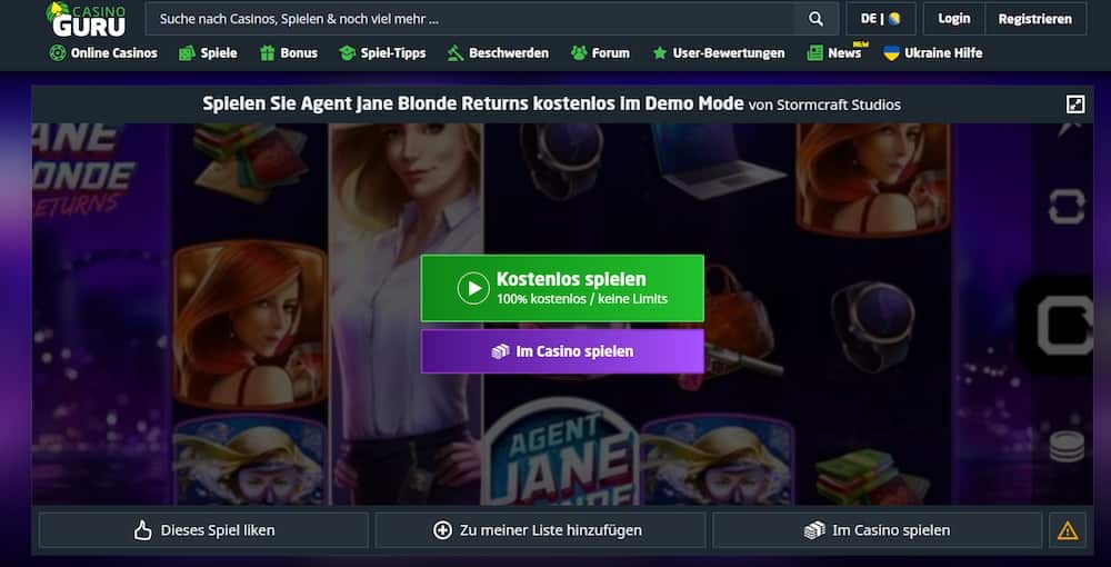 Neue Microgaming Casino Agent Jane Blonde Returns